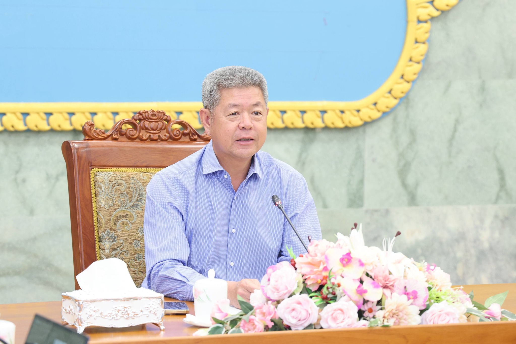 កិច្ចប្រជុំស្ដាប់ការធ្វើបទបង្ហាញ និងវាយតម្លៃអង្គភាពផ្តល់សេវាសាធារណៈគំរូក្នុងវិស័យអប់រំ និងវិស័យសុខាភិបាលដើម្បីប្រសិទ្ធភាពនៃការផ្តល់សេវាសាធារណៈ